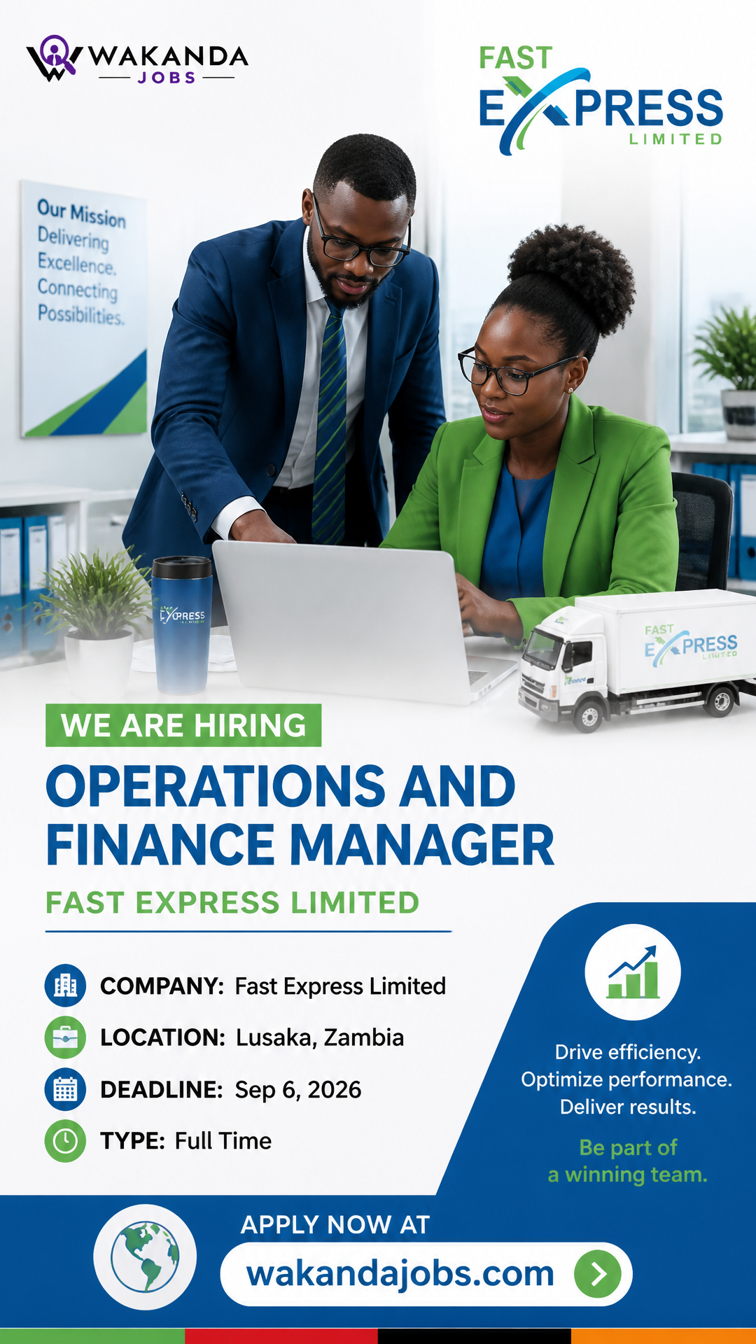 Operations and Finance Manager
