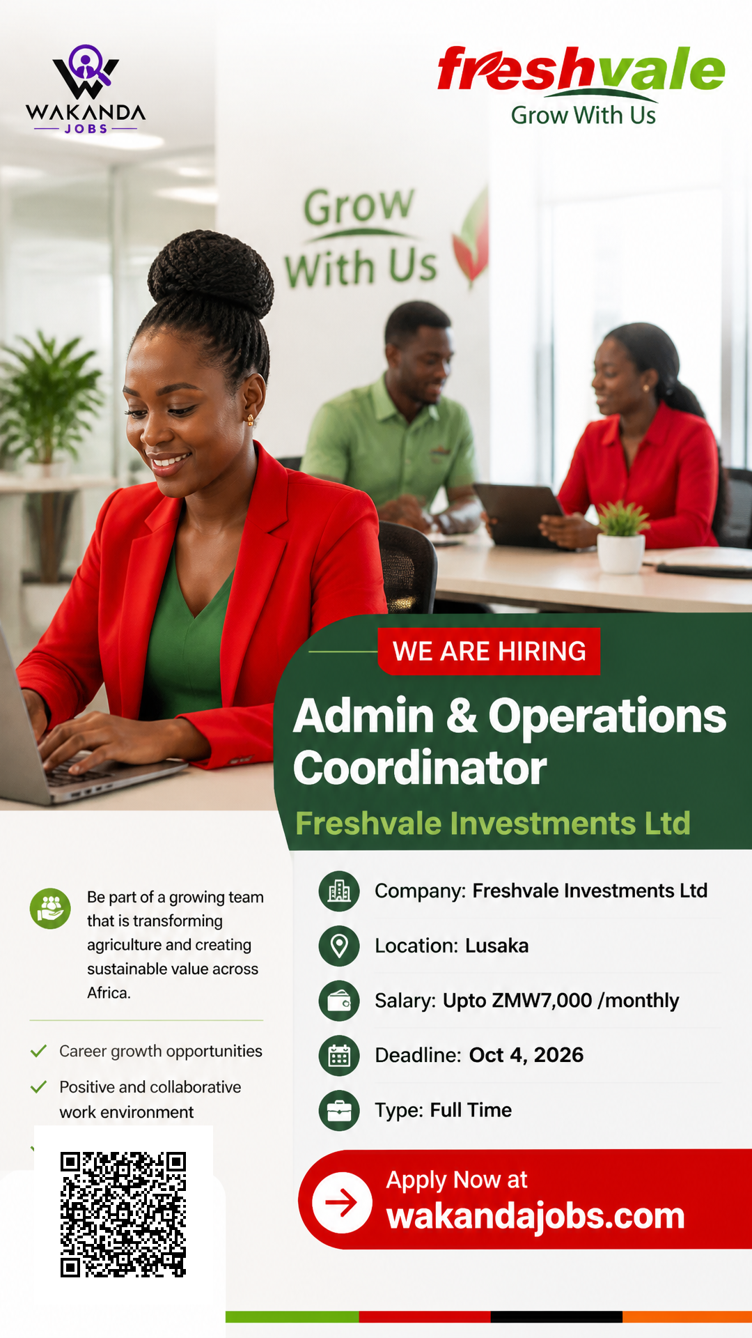 Admin & Operations Coordinator
