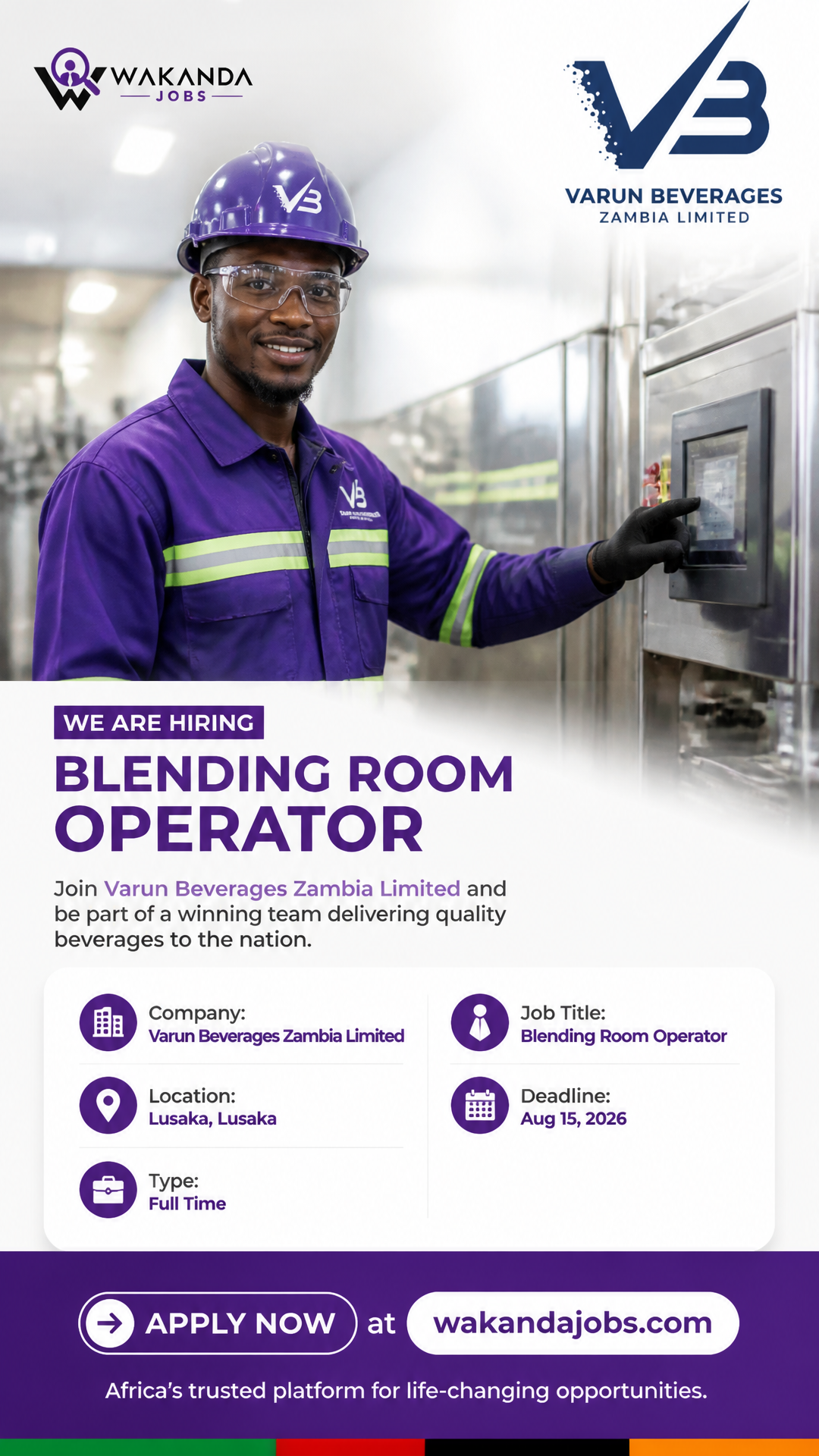 Blending Room Operator