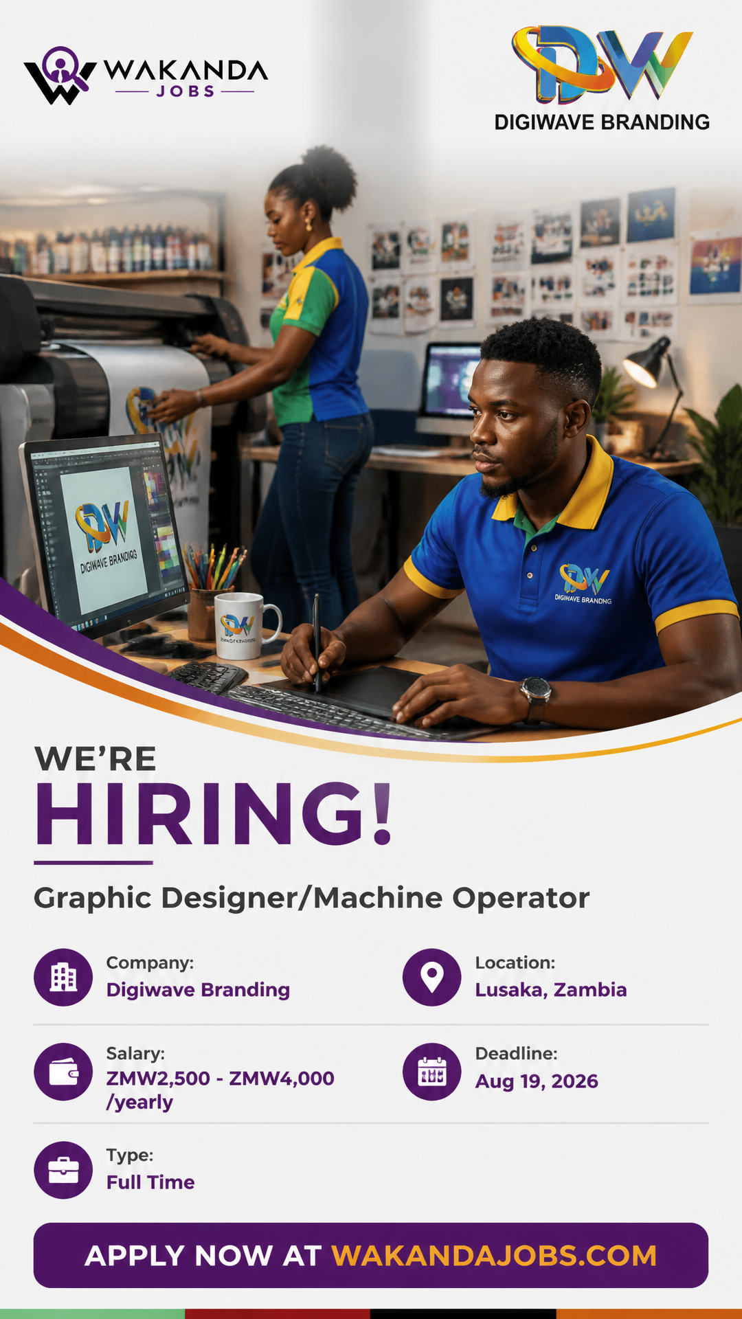 Graphic Designer/Machine Operator