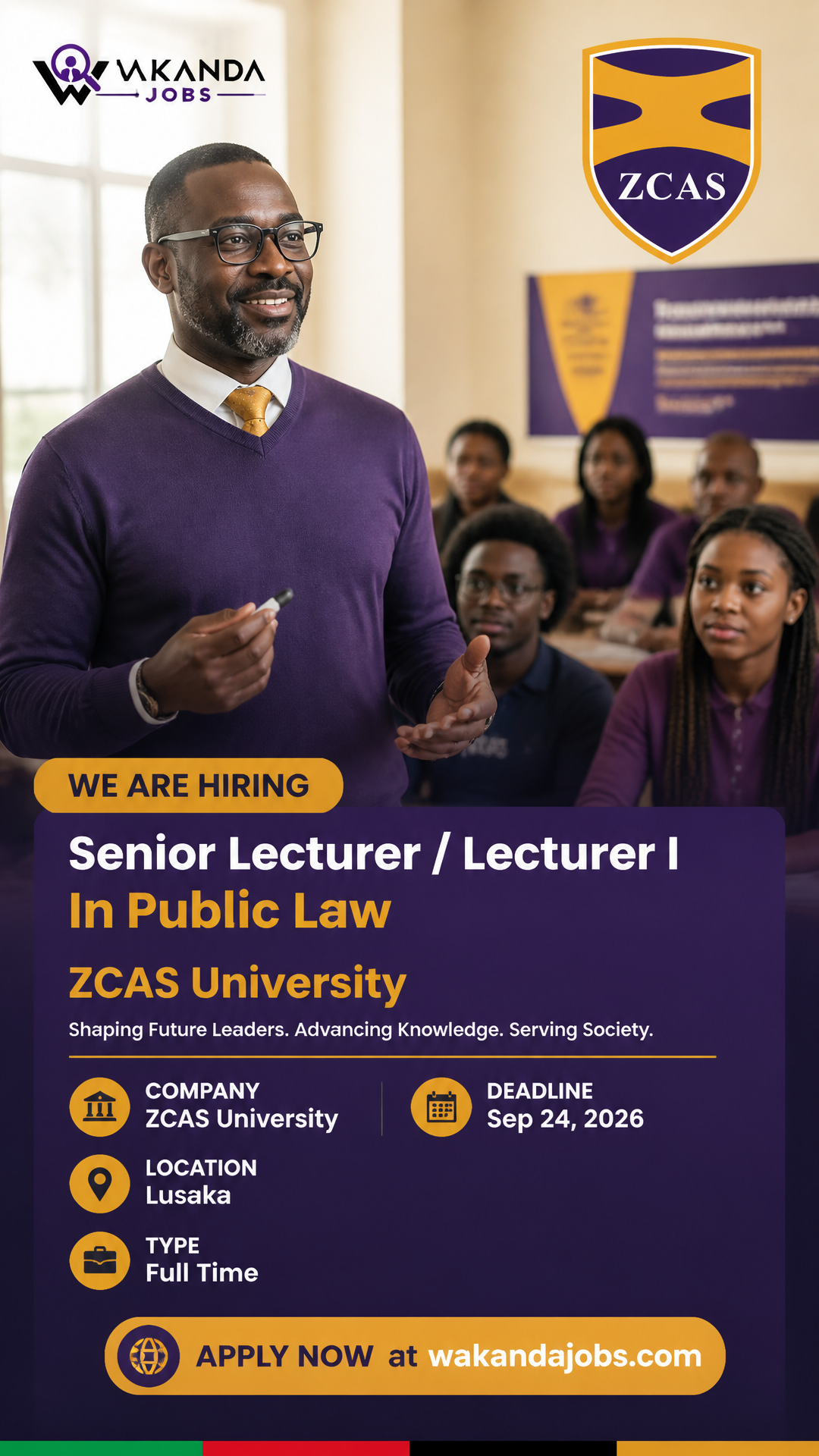 Senior Lecturer in Public Law