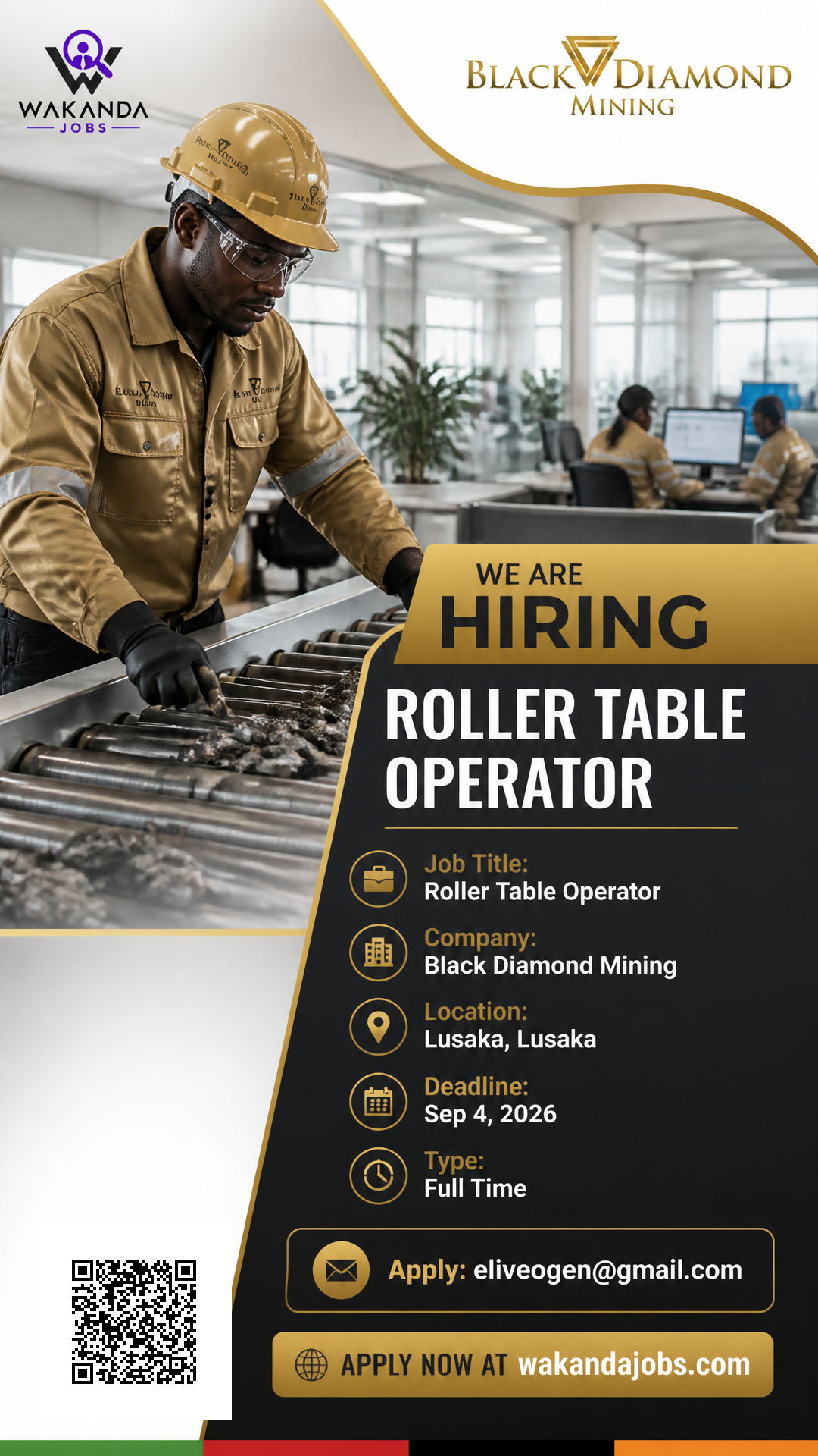 Roller Table Operator