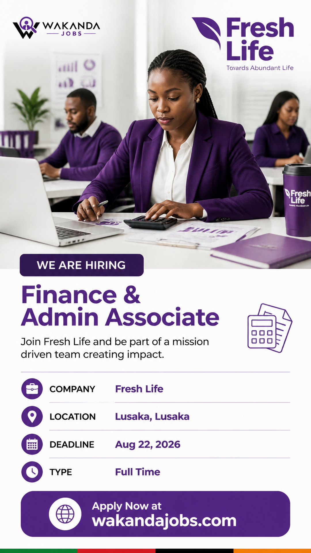 Finance & Admin Associate
