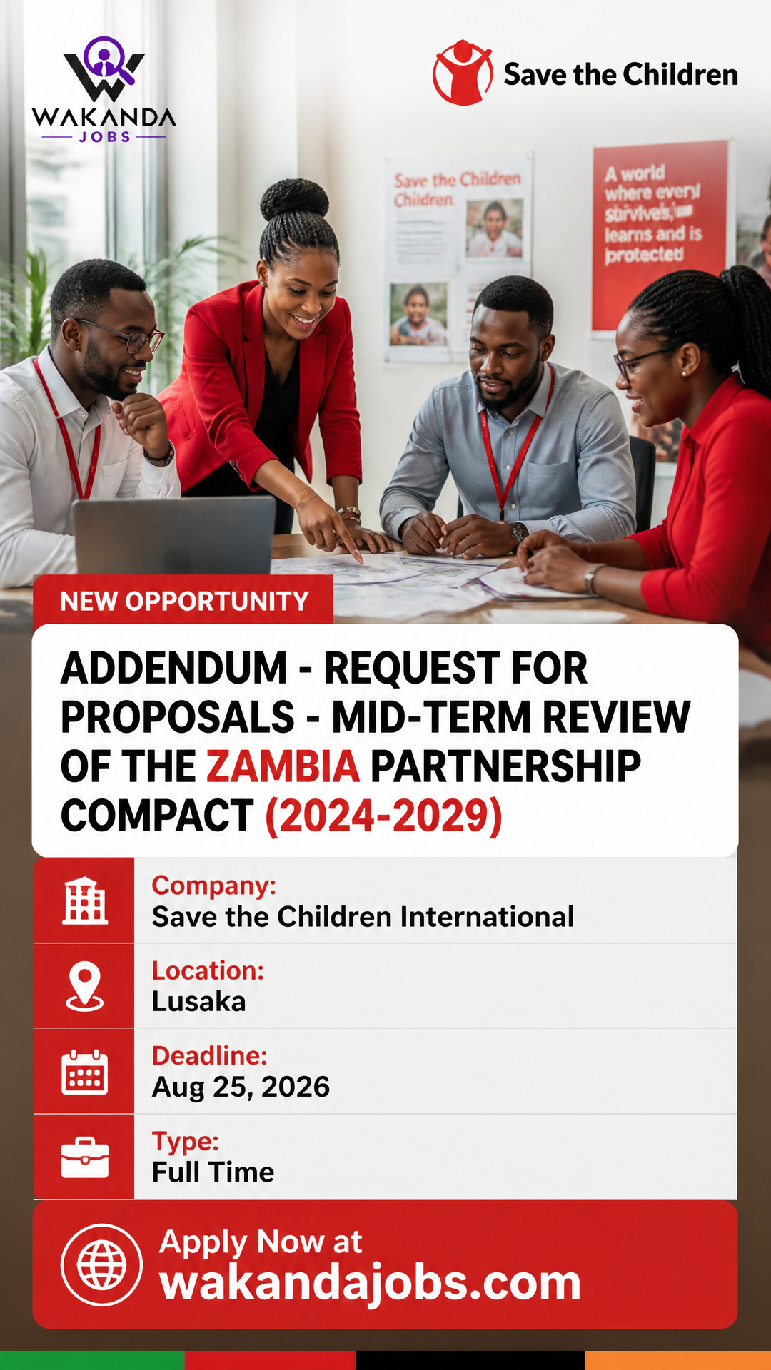 ADDENDUM - REQUEST FOR PROPOSALS - MID-TERM REVIEW OF THE ZAMBIA PARTNERSHIP COMPACT (2024-2029)