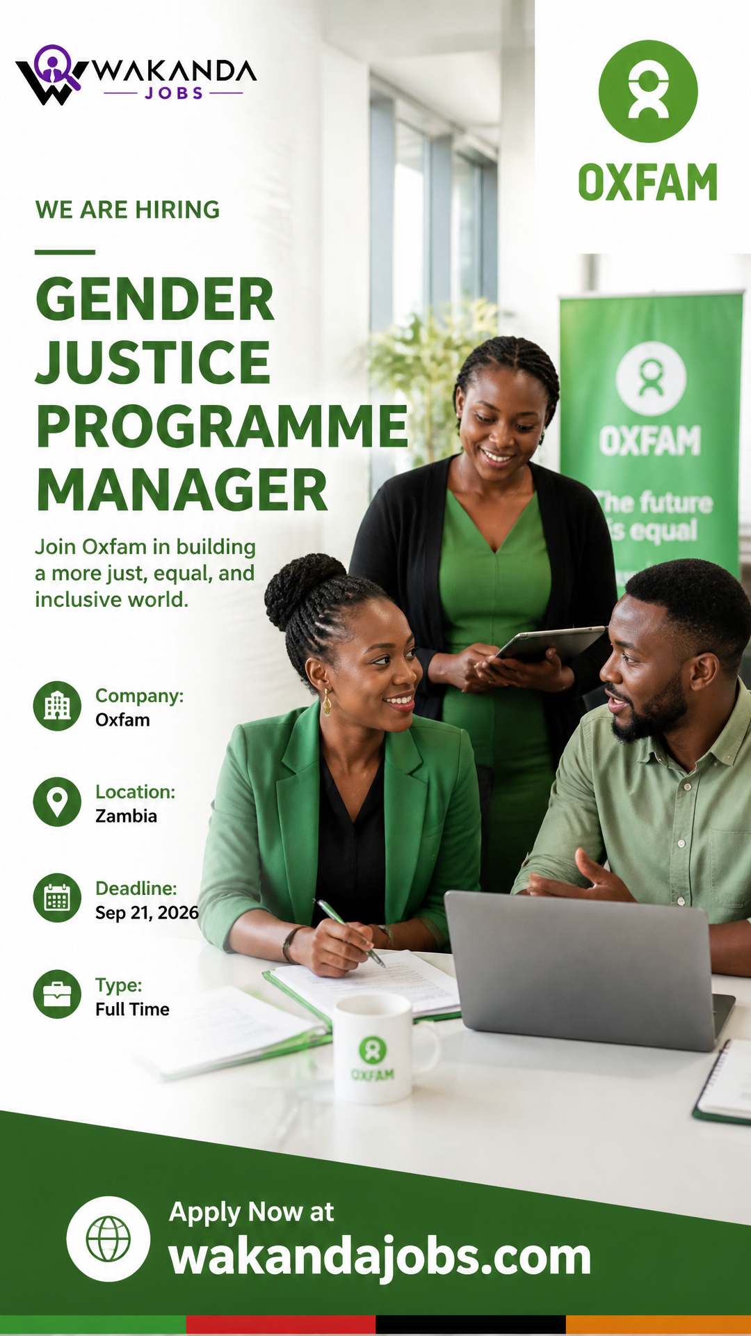 Gender Justice Programme Manager