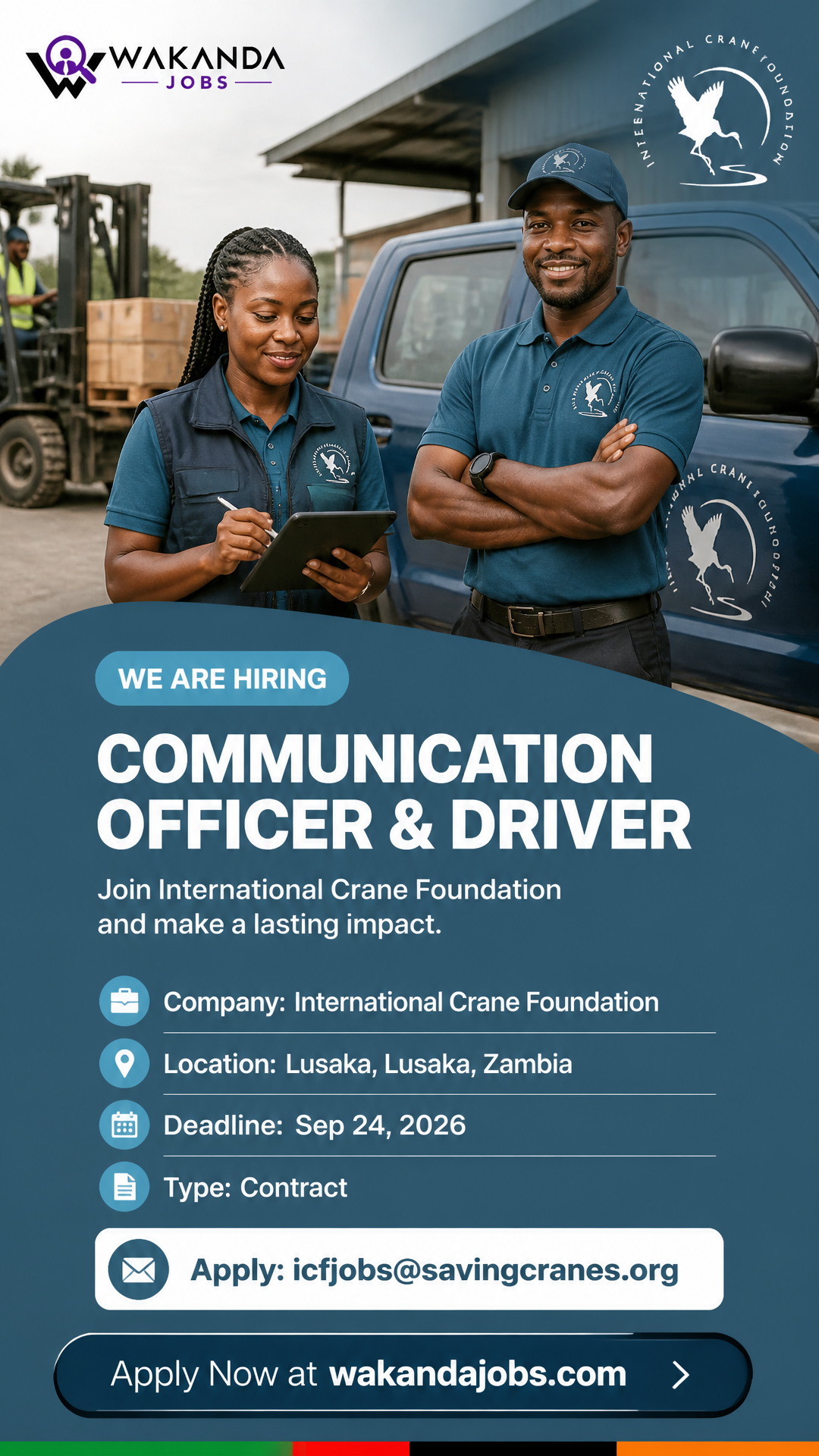 Communication Officer & Driver