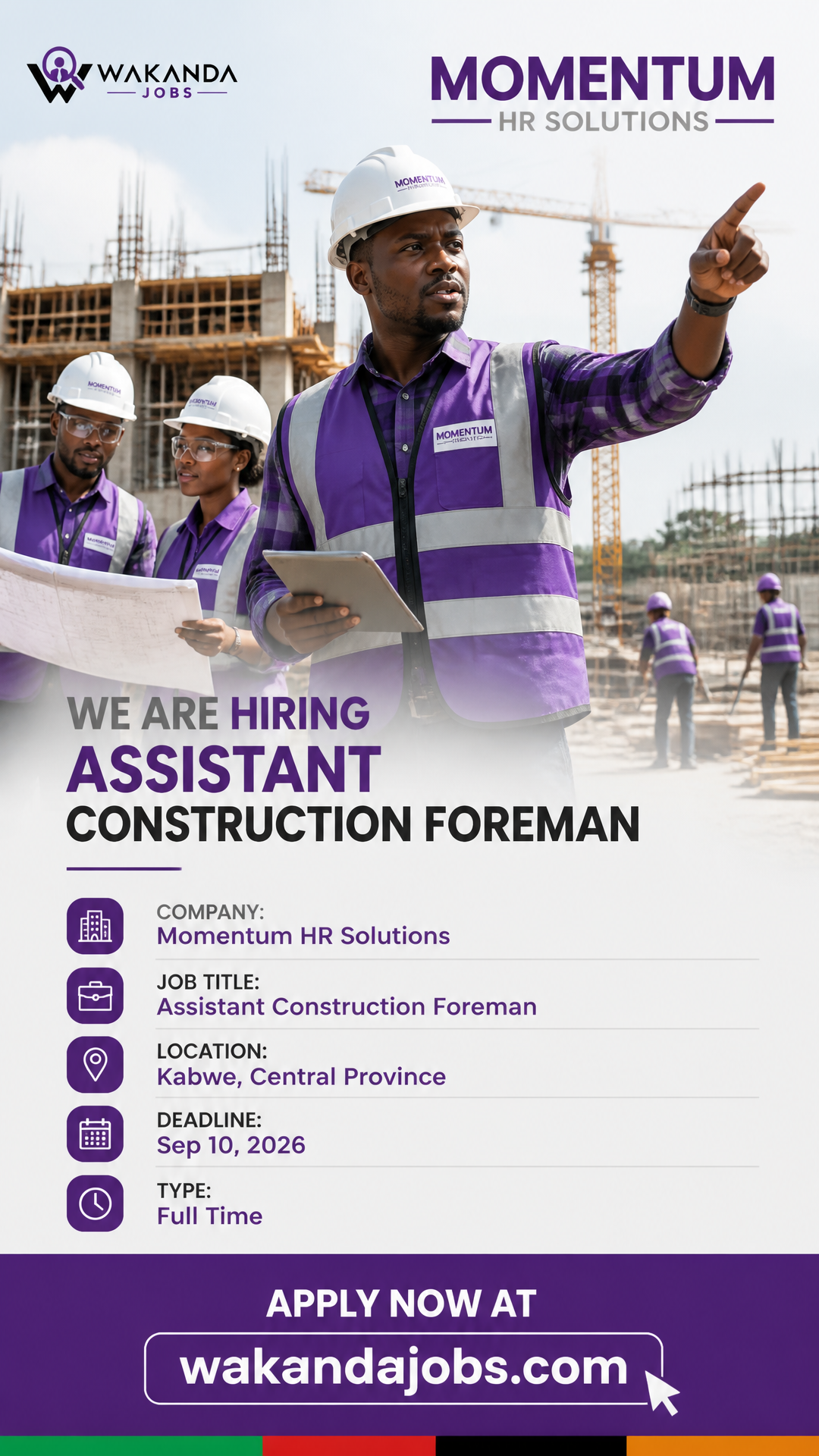Assistant Construction Foreman