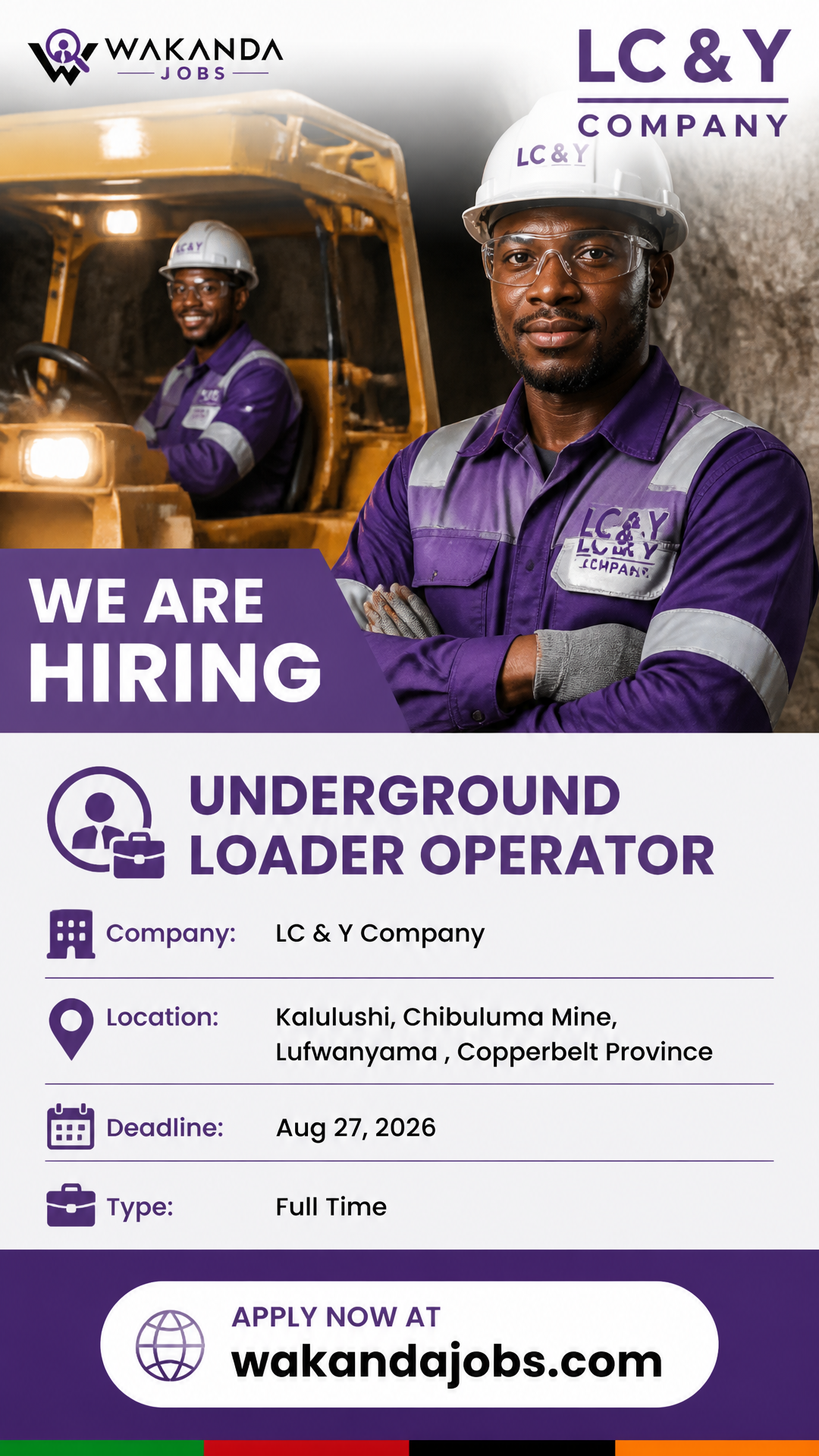 Underground Loader Operator