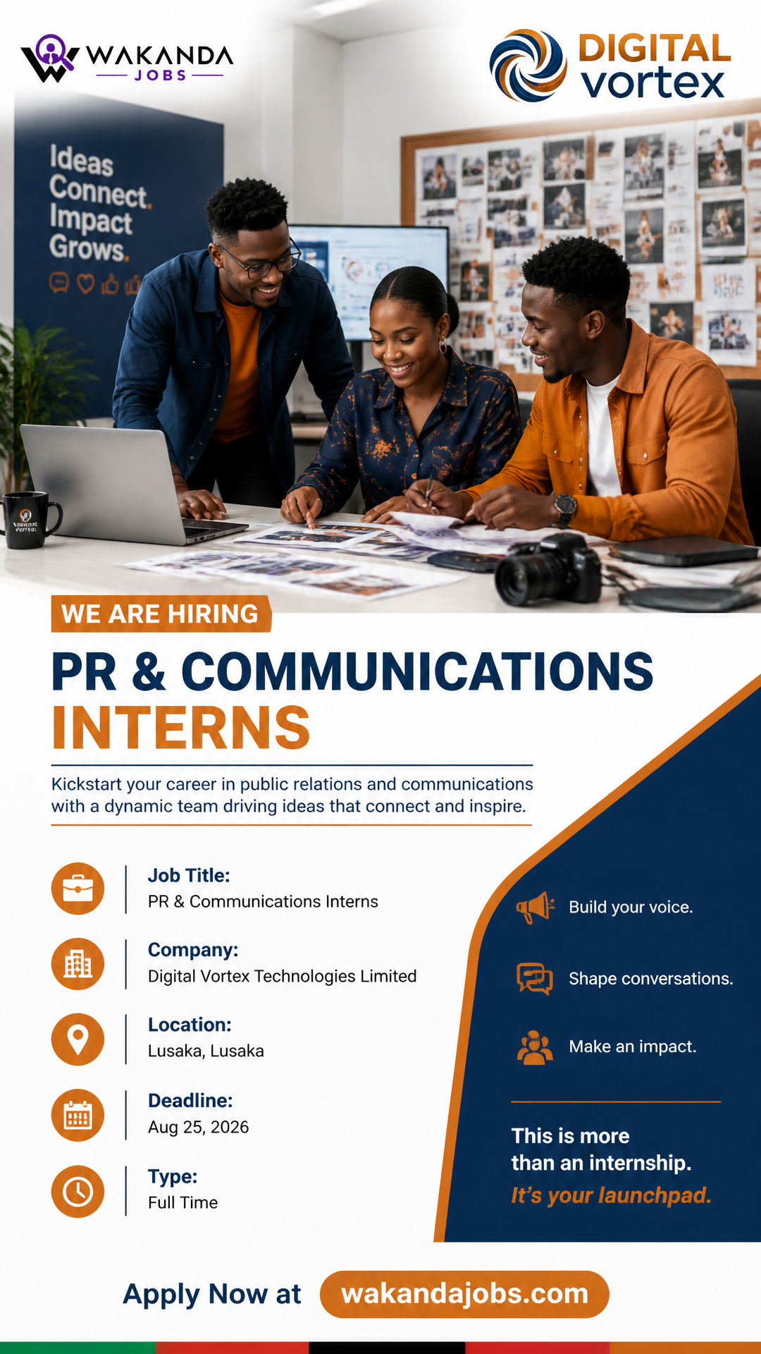 PR & Communications Interns