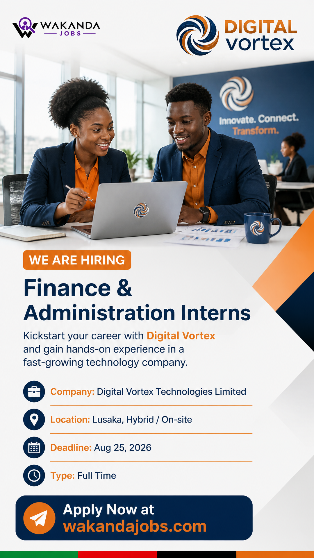 Finance & Administration Interns